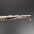 1903年 英国アンティーク 純銀製サルヴァ トレイ 直径32cm 824g GOLDSMITHS & SILVERSMITHS